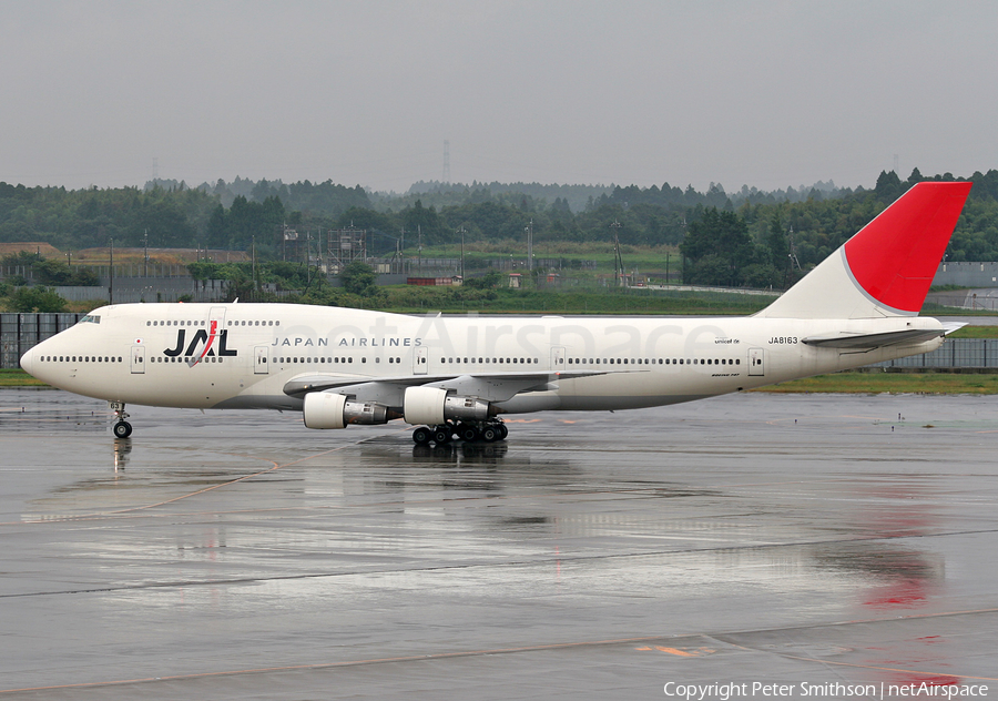 Japan Airlines - JAL Boeing 747-346 (JA8163) | Photo 318151