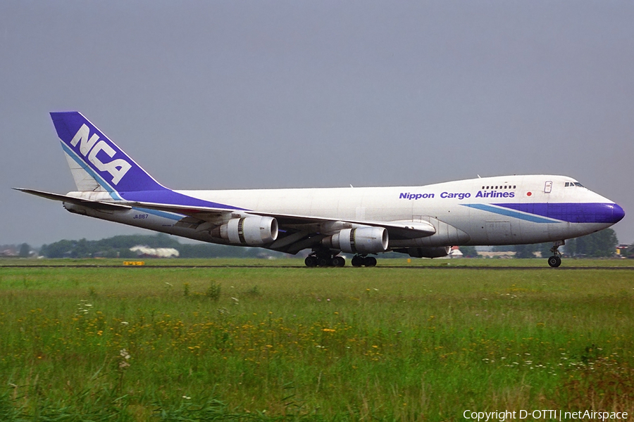 Nippon Cargo Airlines Boeing 747-281F(SCD) (JA8167) | Photo 247558