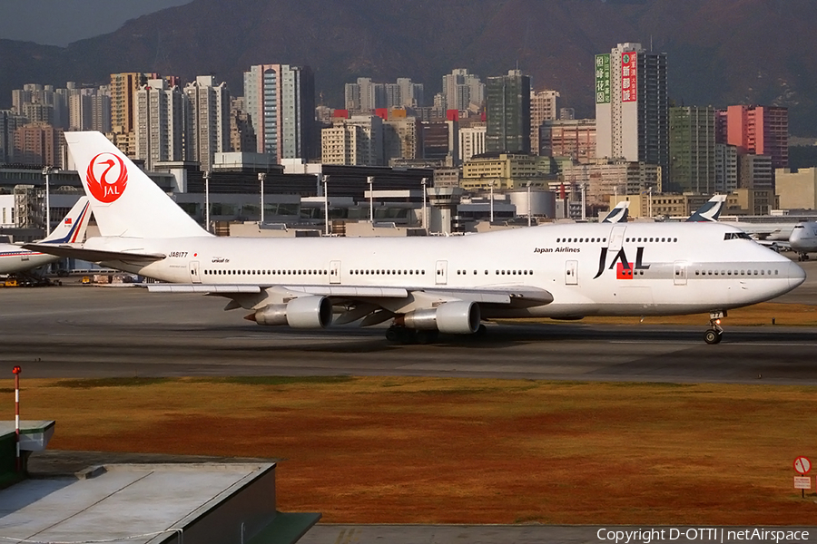 Japan Airlines - JAL Boeing 747-346 (JA8177) | Photo 168607