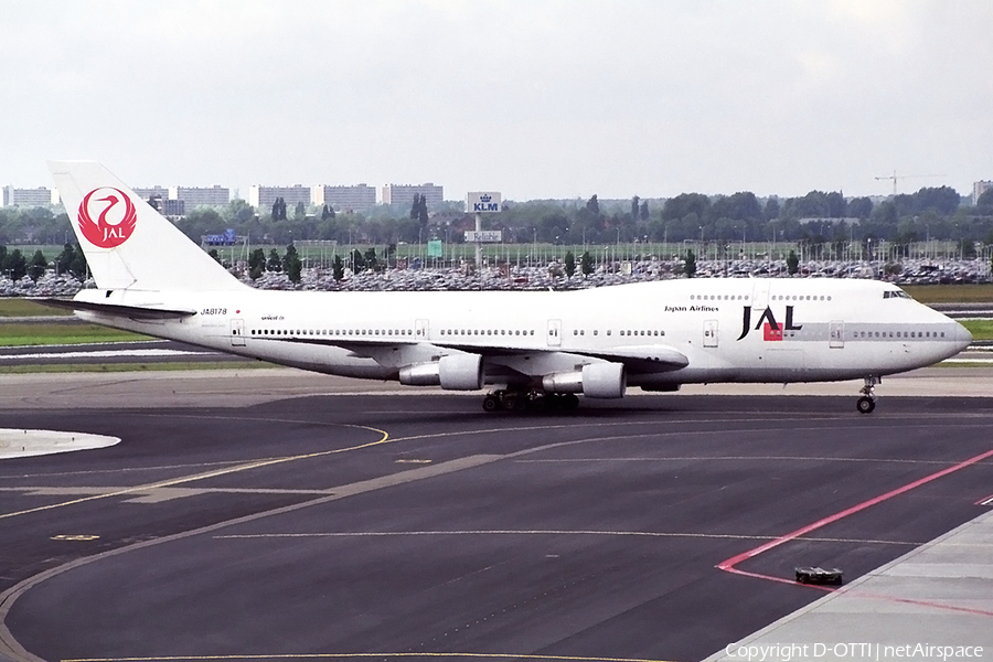 Japan Airlines - JAL Boeing 747-346 (JA8178) | Photo 143060