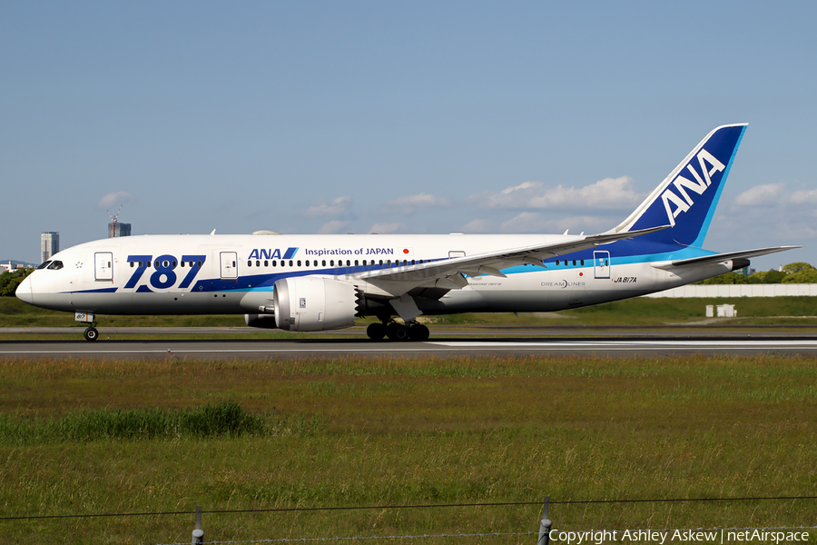 All Nippon Airways - ANA Boeing 787-8 Dreamliner (JA817A) | Photo 245977