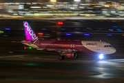 Peach Airbus A320-214 (JA817P) at  Fukuoka, Japan