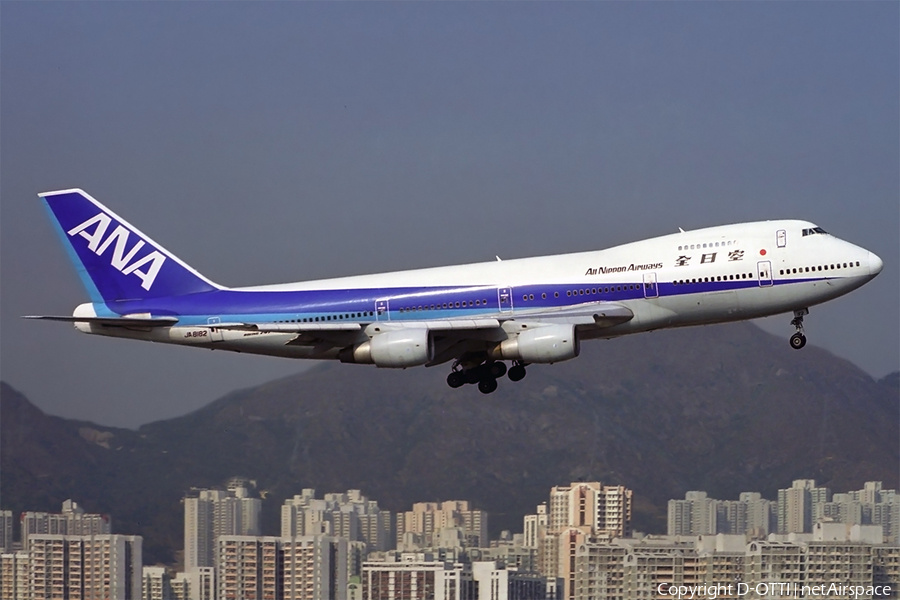 All Nippon Airways - ANA Boeing 747-281B (JA8182) | Photo 288692