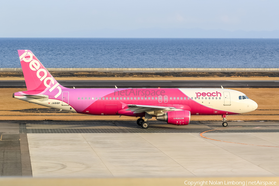 Peach Airbus A320-214 (JA818P) | Photo 599102