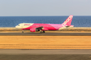 Peach Airbus A320-214 (JA818P) at  Oita, Japan