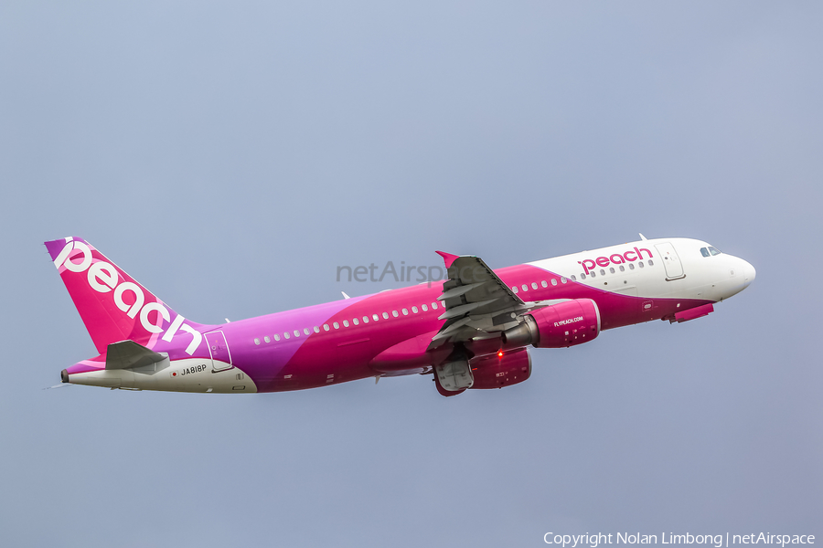Peach Airbus A320-214 (JA818P) | Photo 599108