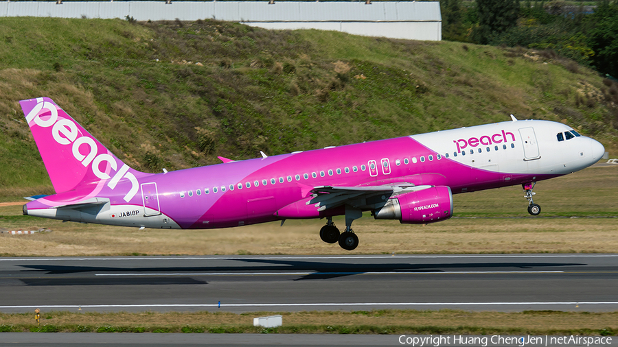 Peach Airbus A320-214 (JA818P) | Photo 645916