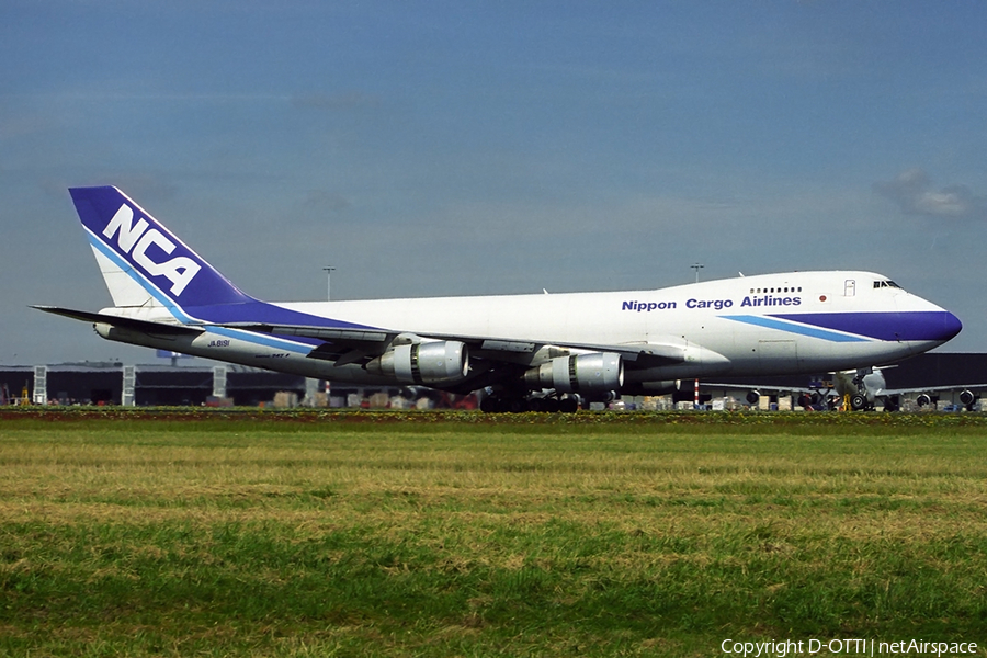 Nippon Cargo Airlines Boeing 747-281F(SCD) (JA8191) | Photo 344089