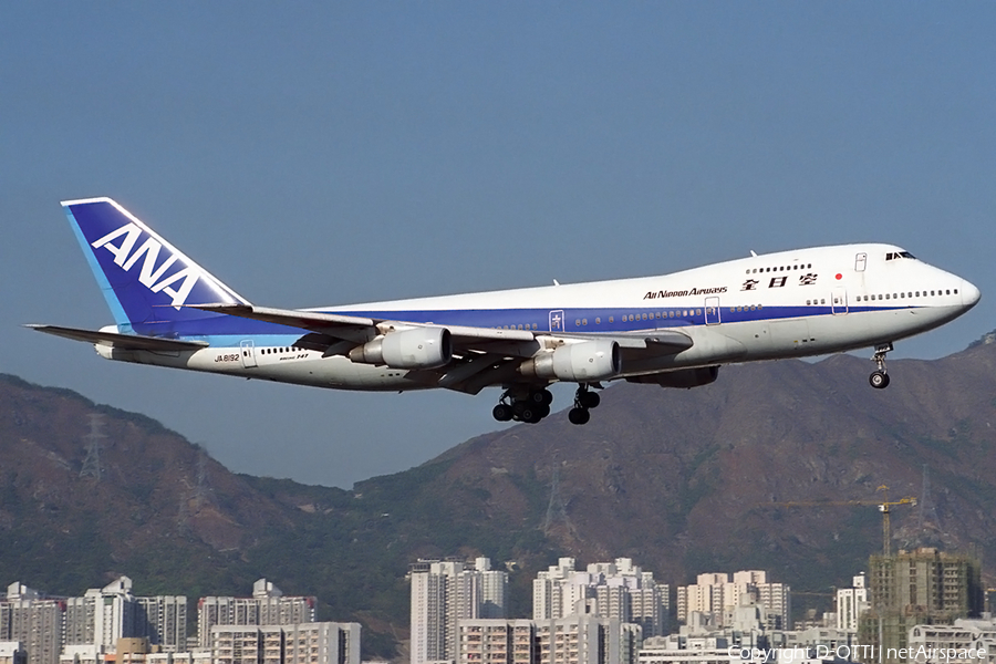 All Nippon Airways - ANA Boeing 747-2D3B (JA8192) | Photo 163610