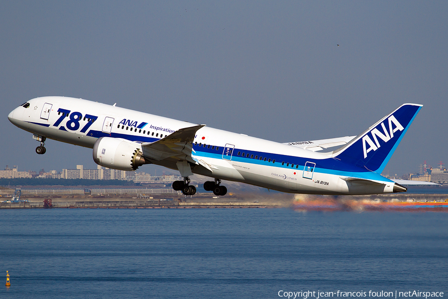 All Nippon Airways - ANA Boeing 787-8 Dreamliner (JA819A) | Photo 130547