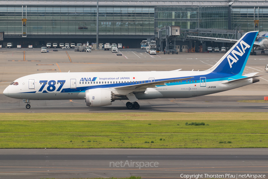 All Nippon Airways - ANA Boeing 787-8 Dreamliner (JA819A) | Photo 81566