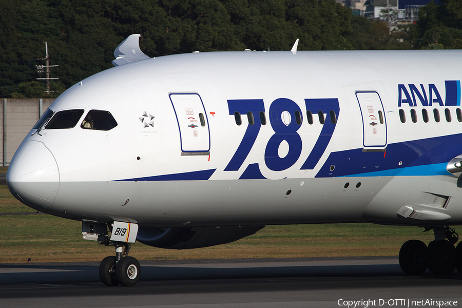 All Nippon Airways - ANA Boeing 787-8 Dreamliner (JA819A) | Photo 419032