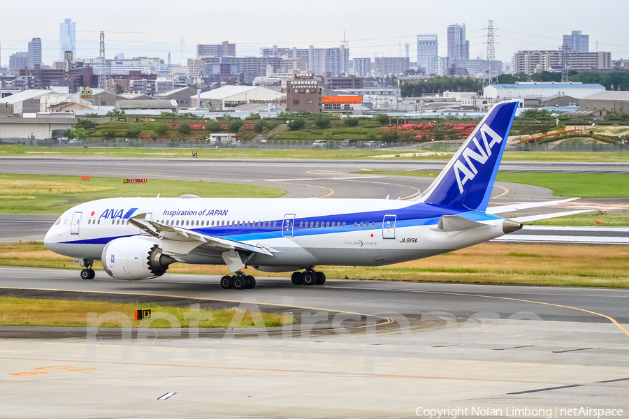 All Nippon Airways - ANA Boeing 787-8 Dreamliner (JA819A) | Photo 438293