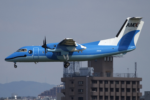 Amakusa Airlines de Havilland Canada DHC-8-103Q (JA81AM) at  Osaka - Itami International, Japan