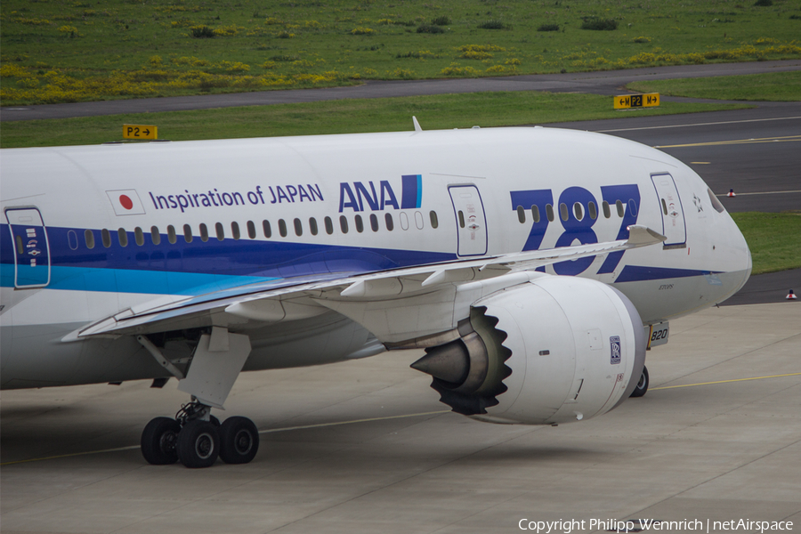 All Nippon Airways - ANA Boeing 787-8 Dreamliner (JA820A) | Photo 88953
