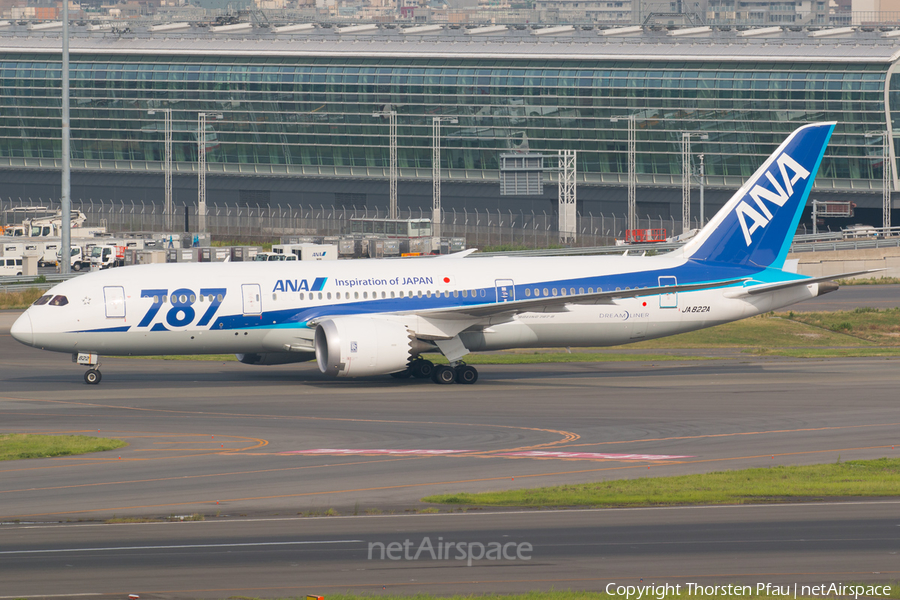 All Nippon Airways - ANA Boeing 787-8 Dreamliner (JA822A) | Photo 81567