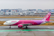 Peach Airbus A320-214 (JA822P) at  Fukuoka, Japan