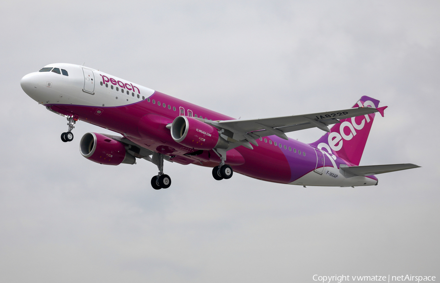 Peach Airbus A320-214 (JA822P) | Photo 284520
