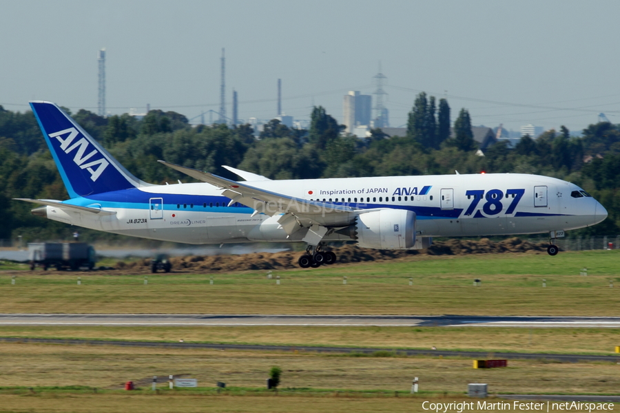 All Nippon Airways - ANA Boeing 787-8 Dreamliner (JA823A) | Photo 124425