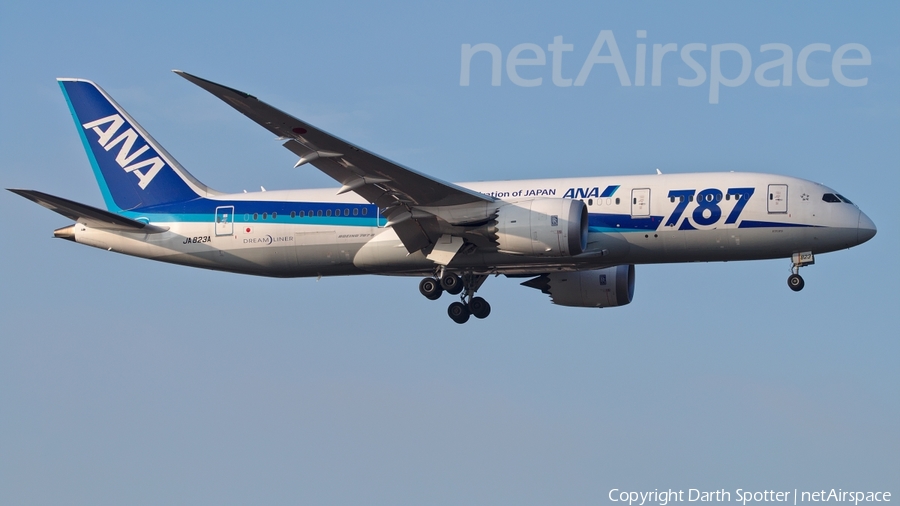 All Nippon Airways - ANA Boeing 787-8 Dreamliner (JA823A) | Photo 140274