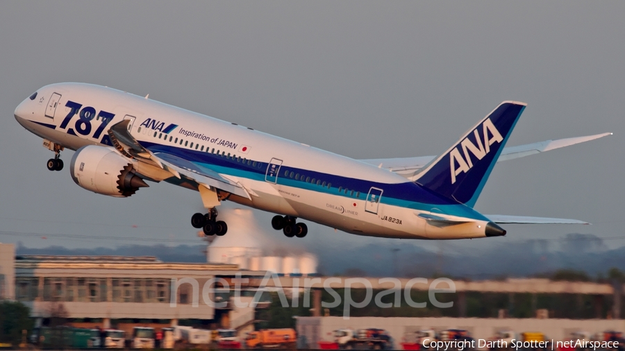 All Nippon Airways - ANA Boeing 787-8 Dreamliner (JA823A) | Photo 228116