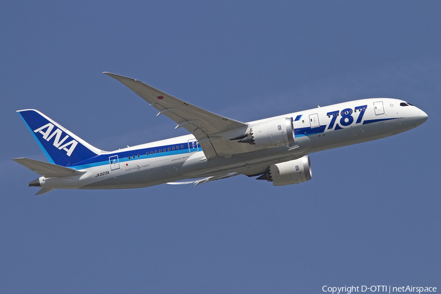 All Nippon Airways - ANA Boeing 787-8 Dreamliner (JA823A) | Photo 447782