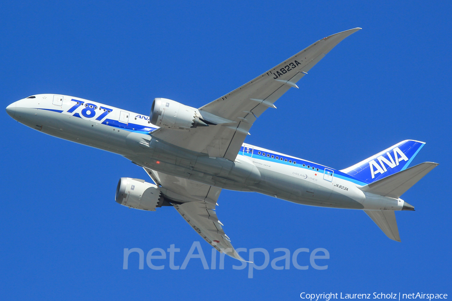 All Nippon Airways - ANA Boeing 787-8 Dreamliner (JA823A) | Photo 62619