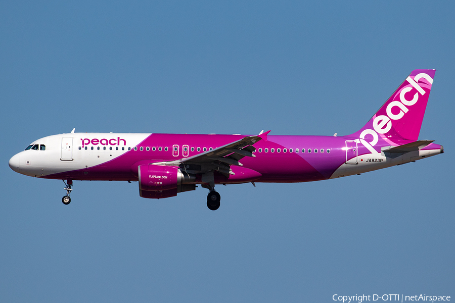 Peach Airbus A320-214 (JA823P) | Photo 387400