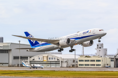 All Nippon Airways - ANA Boeing 787-8 Dreamliner (JA824A) at  Okinawa - Naha, Japan