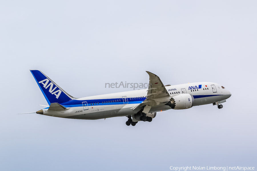 All Nippon Airways - ANA Boeing 787-8 Dreamliner (JA824A) | Photo 599483