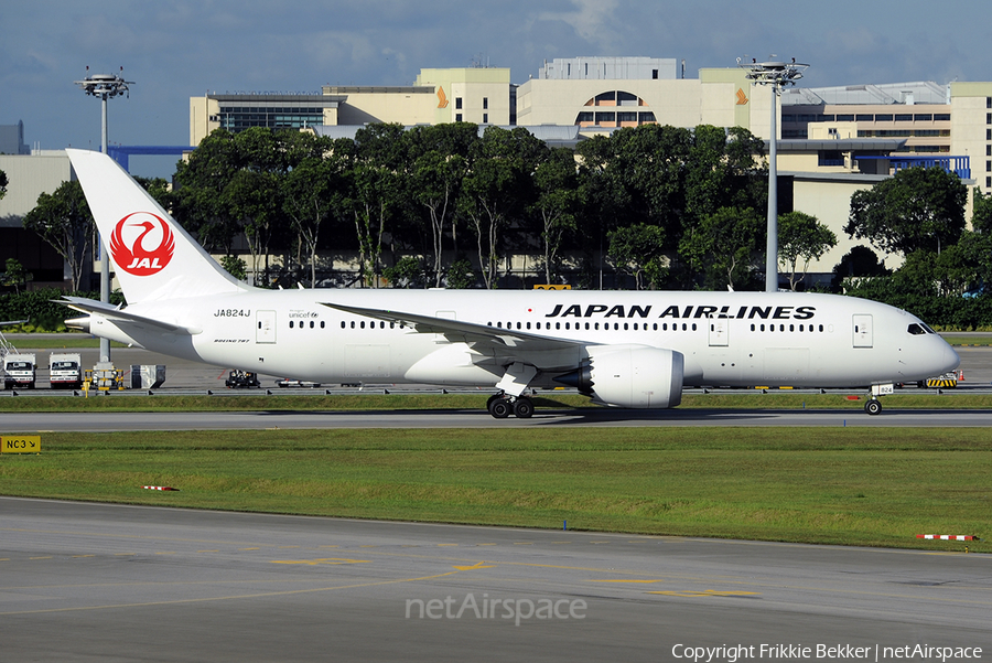 Japan Airlines - JAL Boeing 787-8 Dreamliner (JA824J) | Photo 17319
