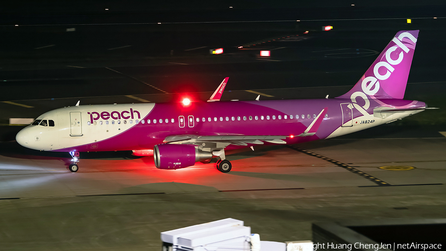 Peach Airbus A320-214 (JA824P) | Photo 657912