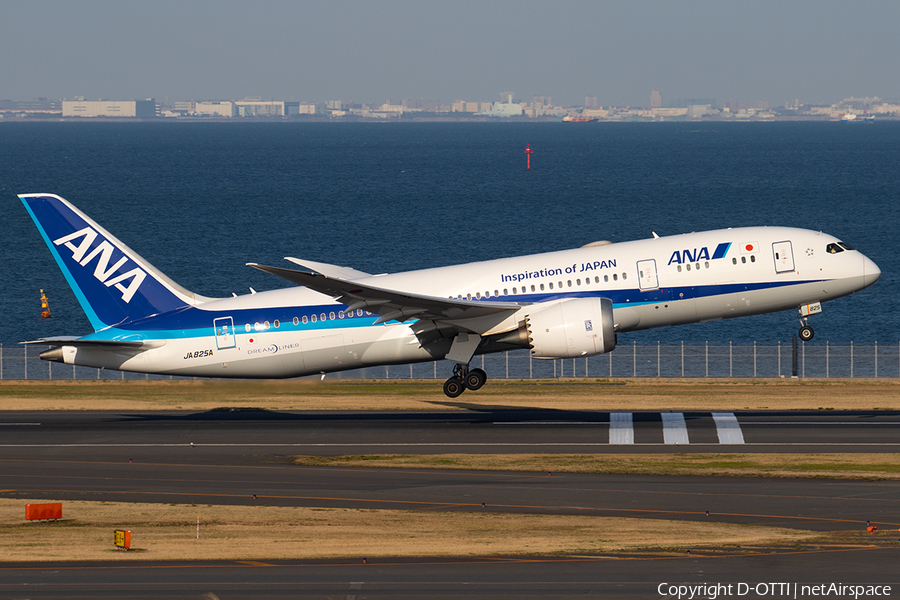 All Nippon Airways - ANA Boeing 787-8 Dreamliner (JA825A) | Photo 382925