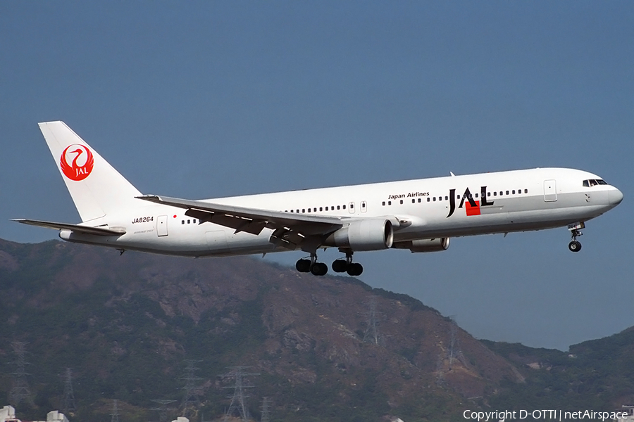 Japan Airlines - JAL Boeing 767-346 (JA8264) | Photo 163406
