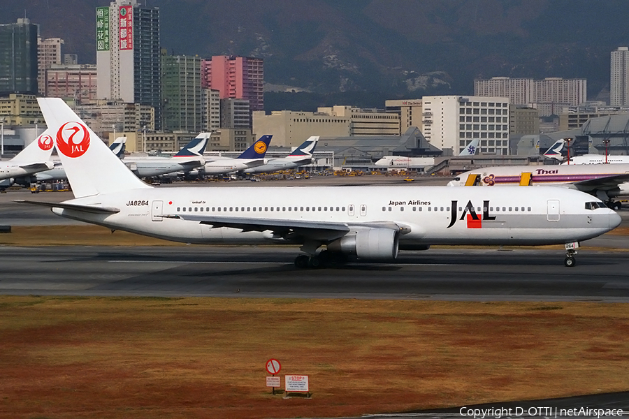 Japan Airlines - JAL Boeing 767-346 (JA8264) | Photo 168611