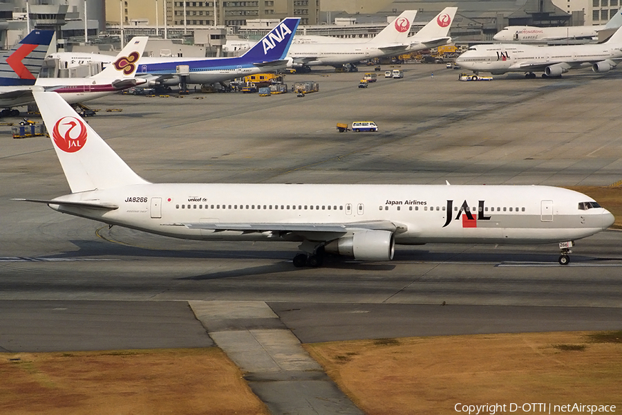 Japan Airlines - JAL Boeing 767-346 (JA8266) | Photo 157553