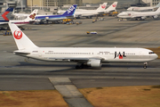 Japan Airlines - JAL Boeing 767-346 (JA8266) at  Hong Kong - Kai Tak International (closed), Hong Kong