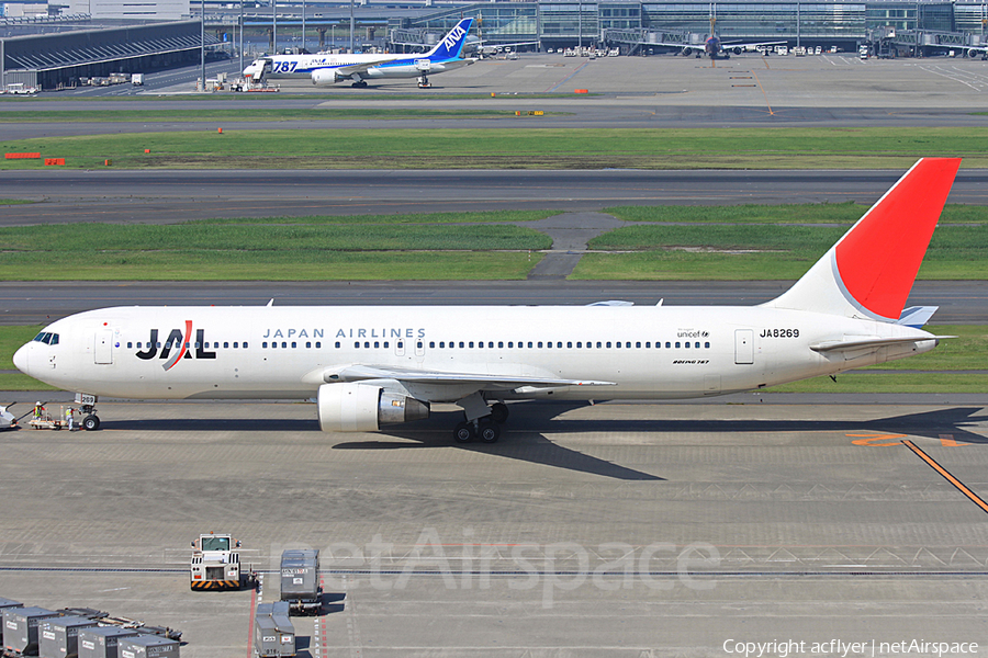 Japan Airlines - JAL Boeing 767-346 (JA8269) | Photo 284131