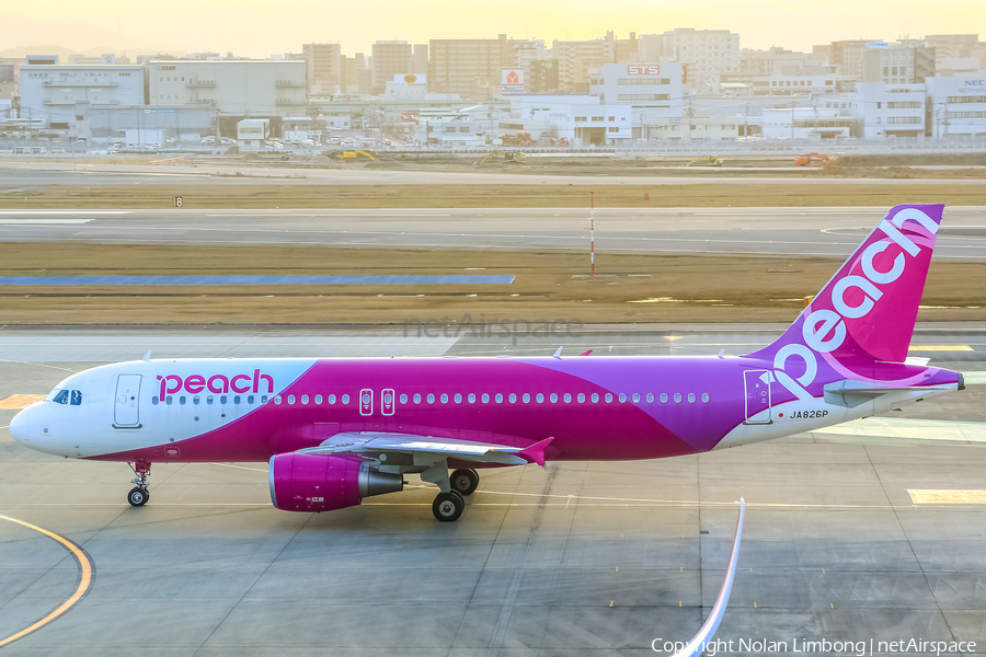 Peach Airbus A320-214 (JA826P) | Photo 599521
