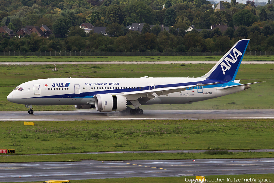 All Nippon Airways - ANA Boeing 787-8 Dreamliner (JA827A) | Photo 55052