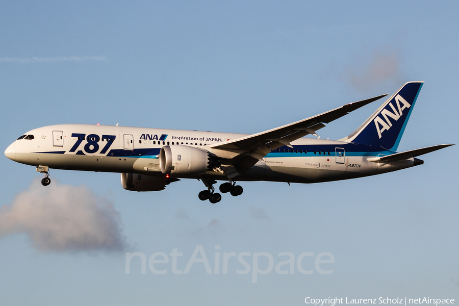 All Nippon Airways - ANA Boeing 787-8 Dreamliner (JA827A) | Photo 65426