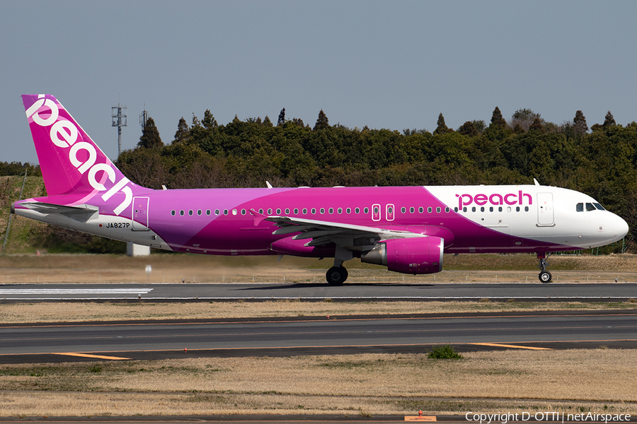 Peach Airbus A320-214 (JA827P) | Photo 391094