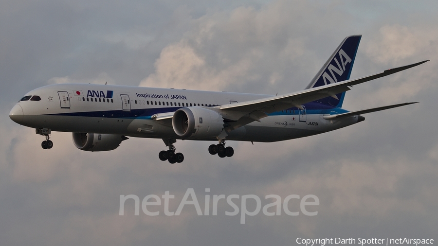 All Nippon Airways - ANA Boeing 787-8 Dreamliner (JA828A) | Photo 225161