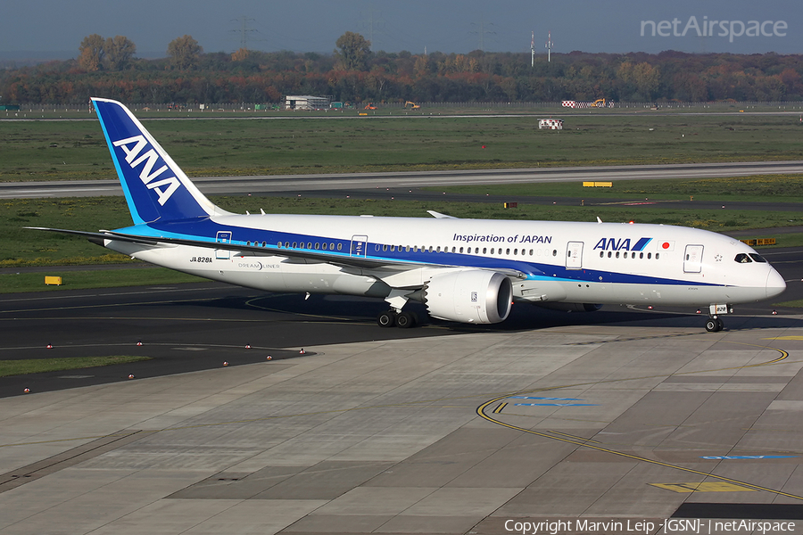 All Nippon Airways - ANA Boeing 787-8 Dreamliner (JA828A) | Photo 90369