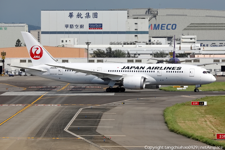 Japan Airlines - JAL Boeing 787-8 Dreamliner (JA828J) | Photo 522333