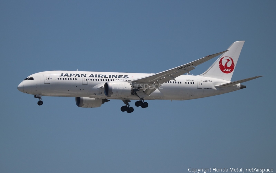 Japan Airlines - JAL Boeing 787-8 Dreamliner (JA829J) | Photo 548803