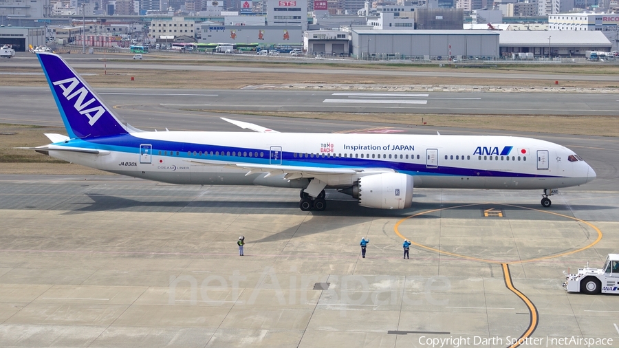 All Nippon Airways - ANA Boeing 787-9 Dreamliner (JA830A) | Photo 203387
