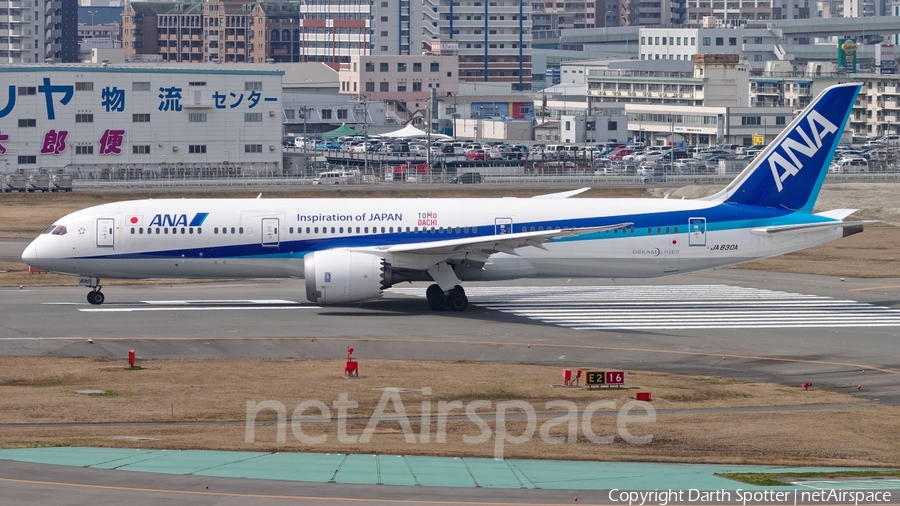 All Nippon Airways - ANA Boeing 787-9 Dreamliner (JA830A) | Photo 203389