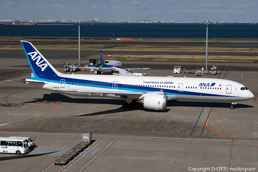 All Nippon Airways - ANA Boeing 787-9 Dreamliner (JA830A) | Photo 398389