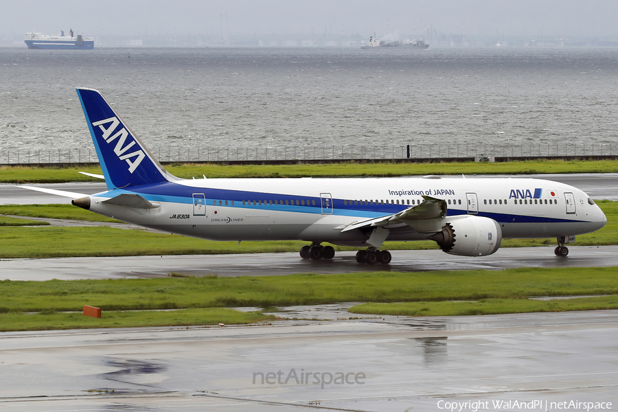 All Nippon Airways - ANA Boeing 787-9 Dreamliner (JA830A) | Photo 650645